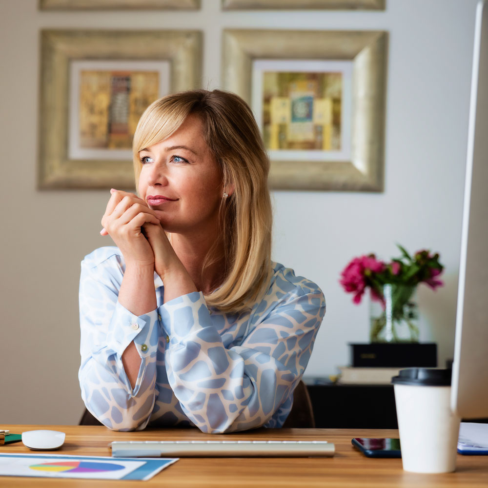 Photo of business woman